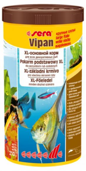 Sera Vipan Duże Płatki 1000 ml -pokarm podstawowy