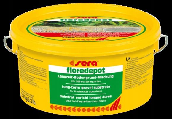 Sera Floredepot 2,4 kg - substrat podżwirowy