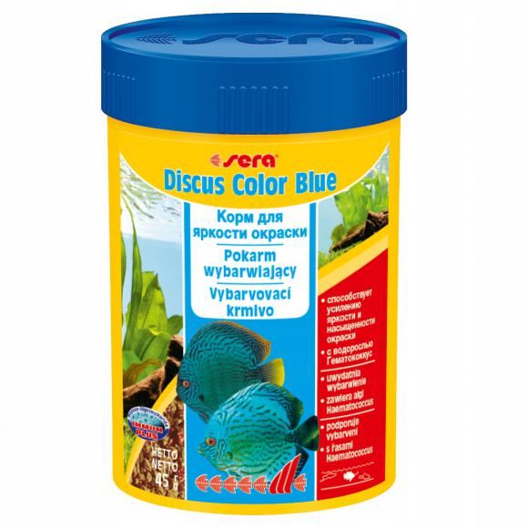 Sera Discus Color Blue 100 ml - wybarwiający