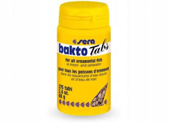 Sera Bakto Tabs 100ml 275 tabl