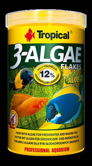 Tropical 3-Algae Flakes puszka 1000ml 200g