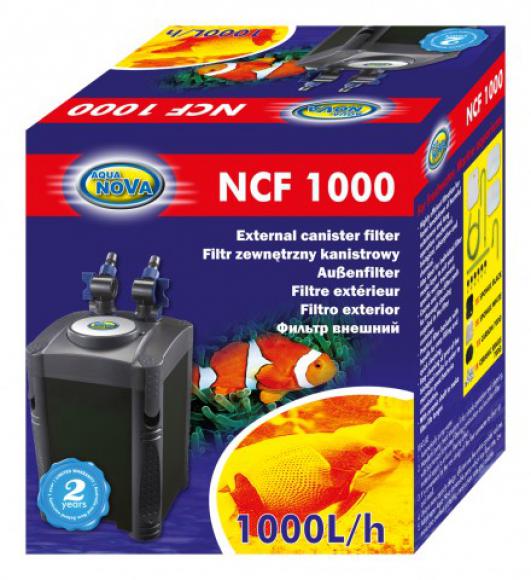 AQUA NOVA Filtr zewnętrzny  NCF-1000 1000L/h