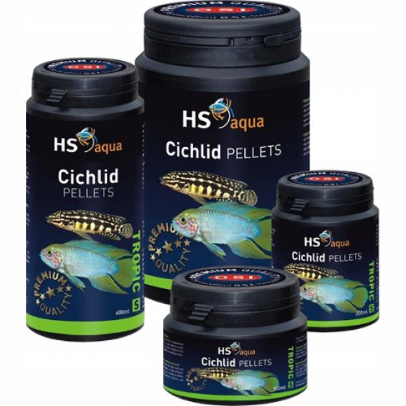 O.S.I. Cichlid pellets S 200ml dla pielęgnic