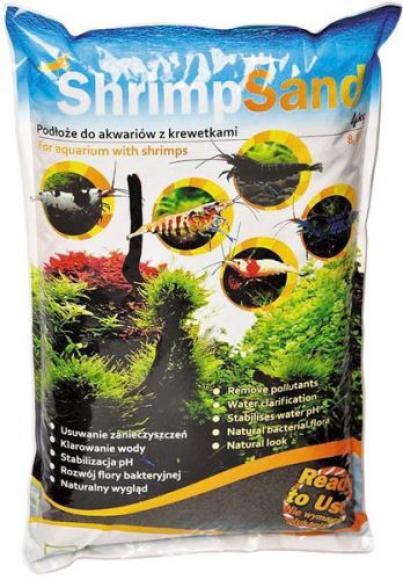 Aqua Art Shrimp Sand 4kg - czarne podłoże dla krewetek