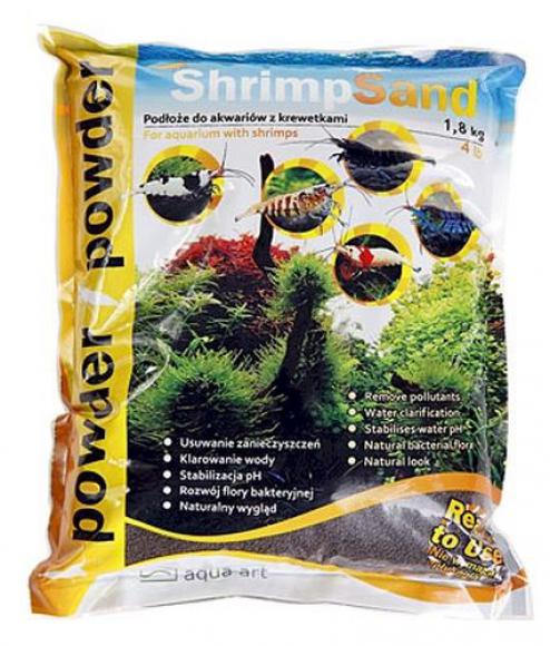 Aqua Art Shrimp Sand 1,8kg - podłoże brąz dla krewetek