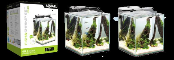 Aquael Shrimp Set Duo 49L - Krewetkarium 