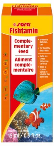 Sera Fishtamin 15 ml - najlepsze witaminy