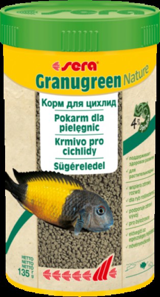 Sera Granugreen 250 ml granulat roślinny