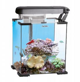Aquael nano reef duo 20L  czarny akwarium morskie 