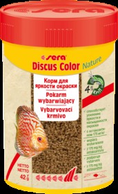 Sera Discus Color Red 100 ml  pokarm dla paletek